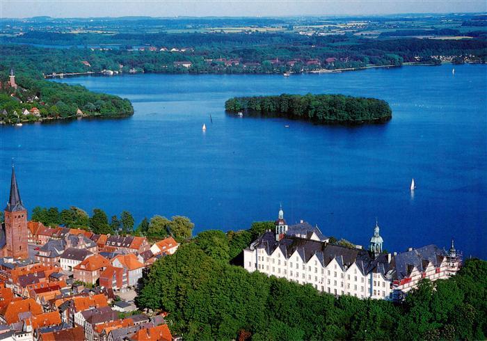 Fegetasche PLoeN Schleswig-Holstein Schloss-Ploen Ploener-See Kirche Altstadt In