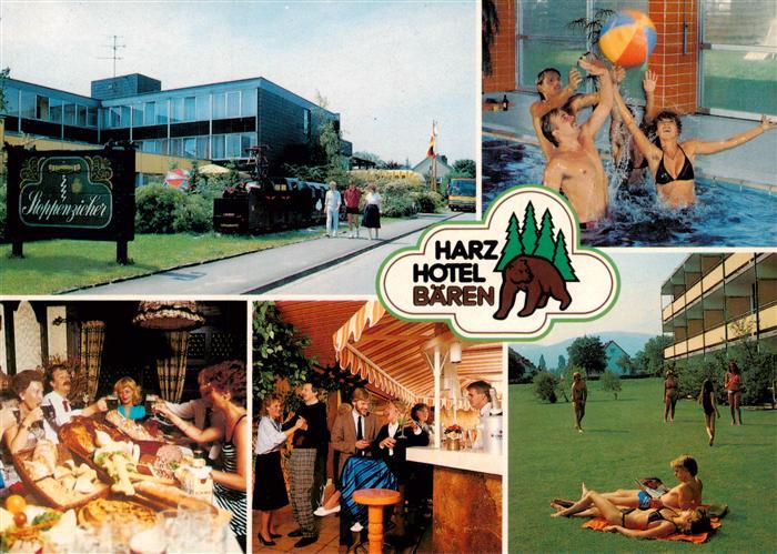 GOSLAR Harz Niedersachsen Hotel-Baeren Harz-Hotel Hallenbad Restaurant Bar Liege