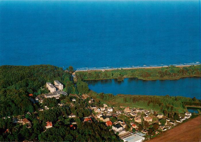 Koelpinsee Loddin Usedom Mecklenburg-Vorpommern Luftbild Ostsee Koelpinsee Stran