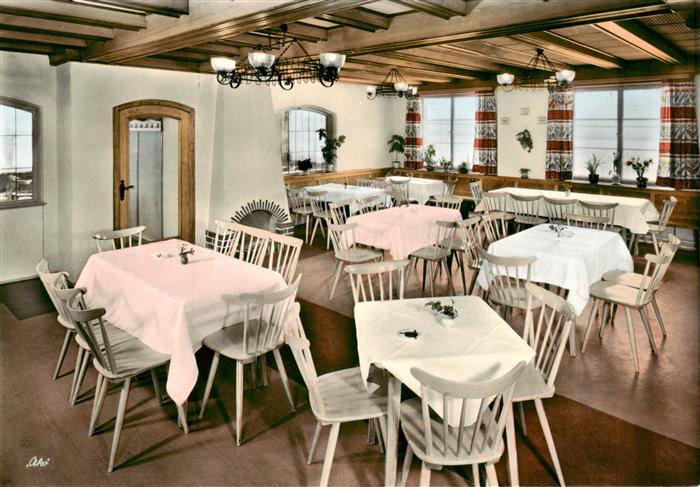 Buching Halblech Bayern Gasthof-Pension-Geiselstein Gaststube Balkendecke Kronle