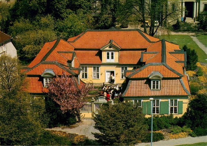 WOLFENBueTTEL Lessing-Haus Residenzstadt Historisches-Gebaeude Garten Park Frueh