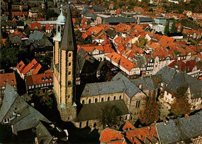 GOSLAR Harz Niedersachsen Marktkirche St-Cosmas-und-Damian Romanik Altstadt Fach