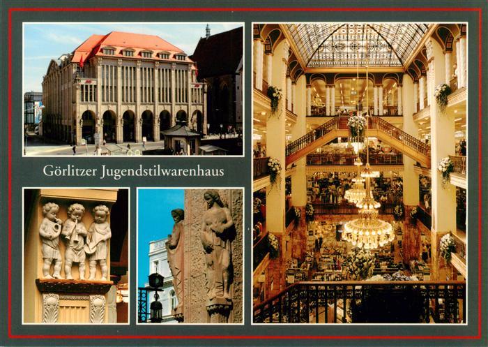 GoeRLITZ Sachsen Jugendstilwarenhaus Demianiplatz Warenhaus-Innenraum Jugendsti