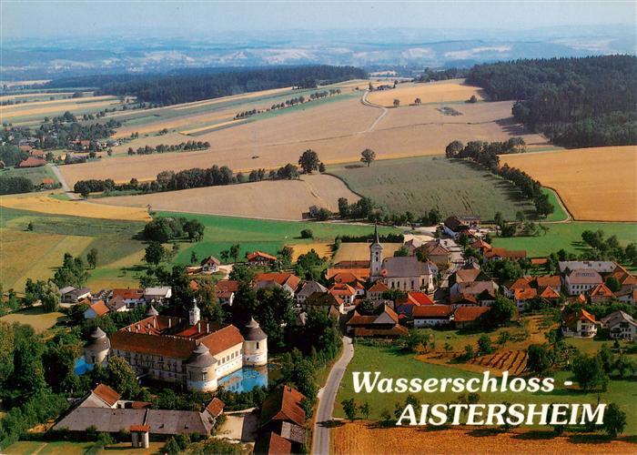 Aistersheim Innviertel Oberoesterreich AT Wasserschloss Spaetrennaissance Dorfan