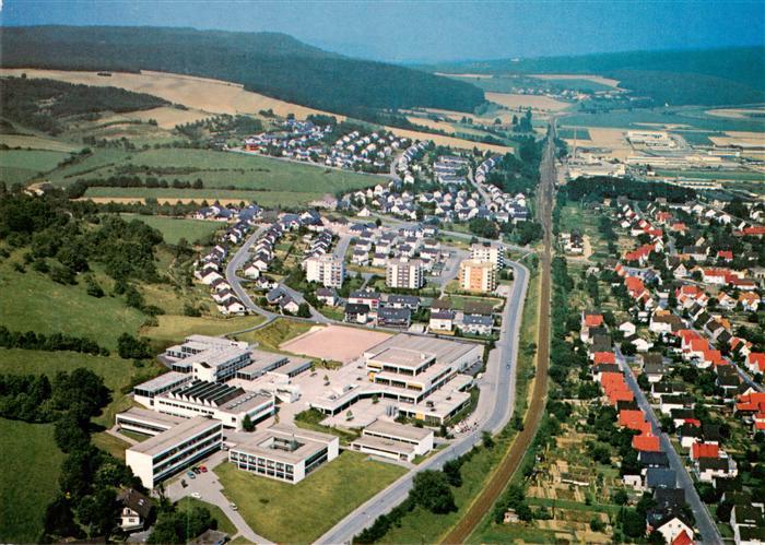 Beverungen Hoexter NRW Weser Schule Wohngebiet Neubausiedlung Luftbild