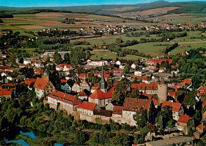 Schlitz Hessen Jugendherberge Schloss Kirche Turm Stadtmauer Fluss