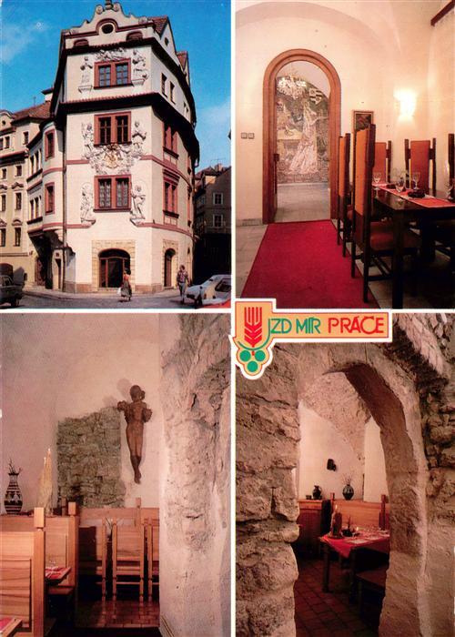 PRAHA Prag Prahy Prague Vinný-Restaurant U-Zlaté-Studně Karlova Kellergewoelbe G