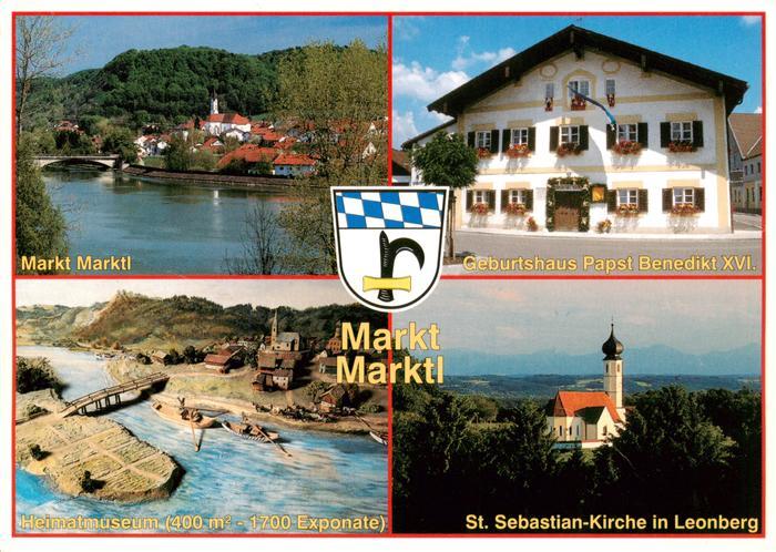 Marktl Inn Altoetting Bayern Geburtshaus-Papst-Benedikt-XVI Heimatmuseum St-Seba