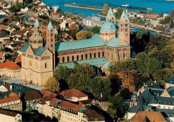 SPEYER Rhein Rheinland-Pfalz Kaiserdom Kathedralkirche Paepstliche-Basilika Rhei