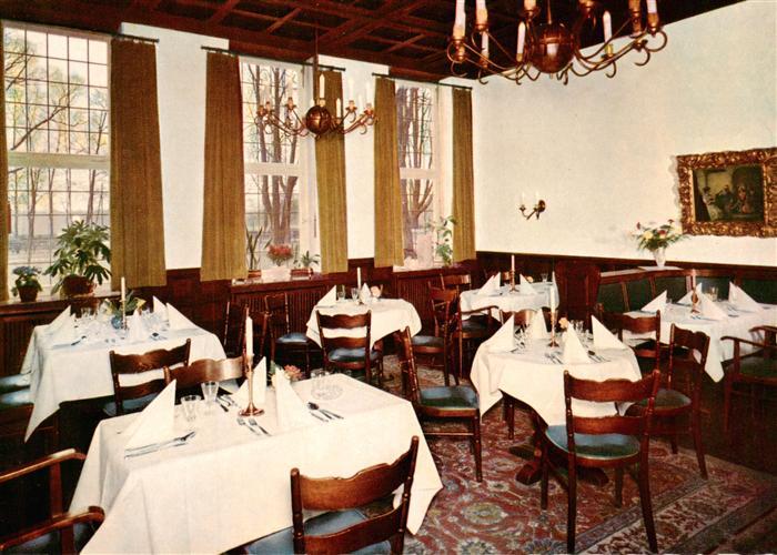 Cappenberg Kappenberg Selm NRW Kreutzkamp Hotelrestaurant-Café Speisesaal Kronle