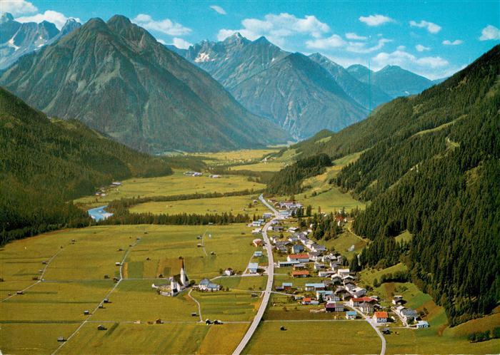 Elbigenalp Lechtal Tirol AT Sonnenkogeln Rotschrofenspitze Griestalerspitze Tal