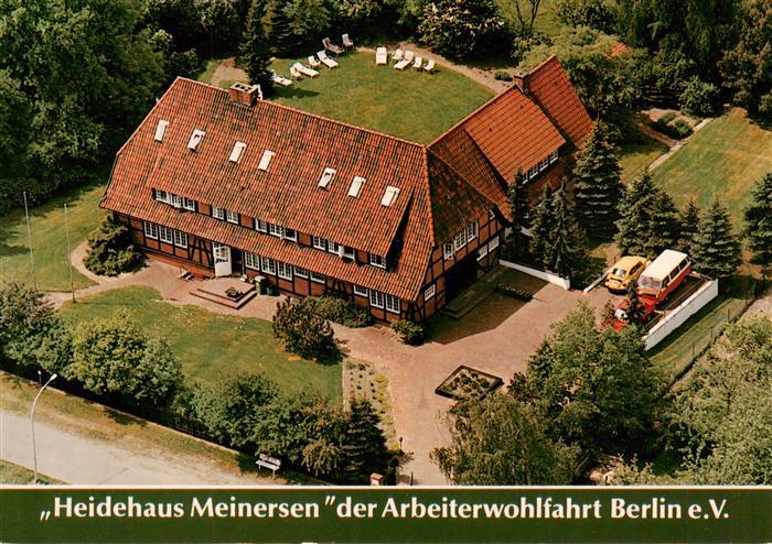 Meinersen Gifhorn Niedersachsen Heidehaus Fliegeraufnahme Fachwerk Erholungsheim