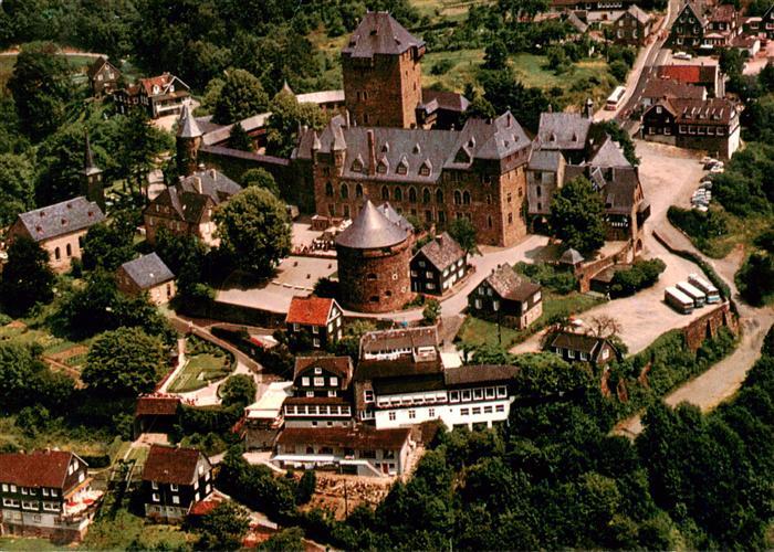 Burg Wupper SOLINGEN Schloss Fliegeraufnahme Bergisches-Land Burg Wupper Turm Fa