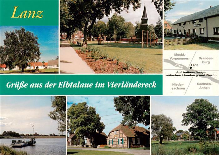Lanz Lenzen Brandenburg Elbtalaue Vierlaendereck Dorfanger Elbfaehre Dorfschule