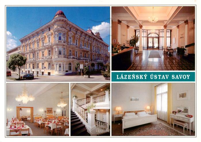 Franzensbad Boehmen FRANTISKOVY LAZNE CZ Laznesky-Ustav-Savoy Hotel Kurhaus Reze