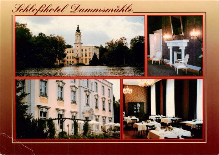Schoenwalde Wandlitz Bernau Gorinsee Barnim Brandenburg Schloss-Dammsmuehle Scho