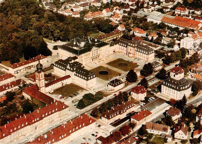 BRUCHSAL Baden Schloss Fliegeraufnahme Barockschloss Schlosskirche Schlosspark