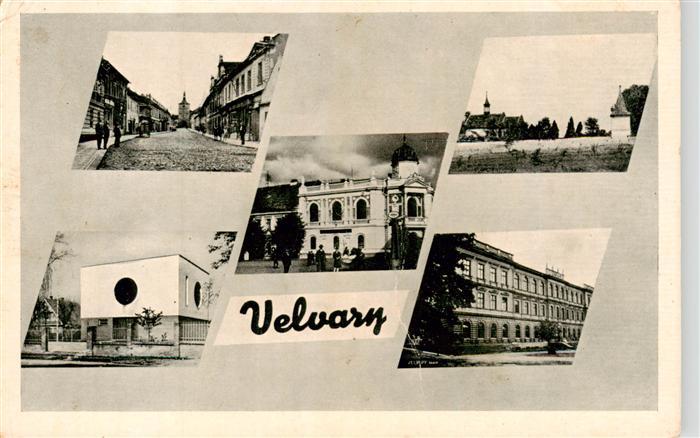 Velvary CZ Teilansichten Gebaeude