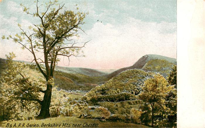 Chester Berkshire UK Panorama Berkshire Mountains