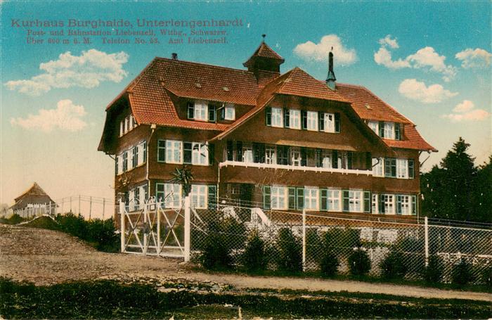 Unterlengenhardt Bad Liebenzell BW Kurhaus Burghalde