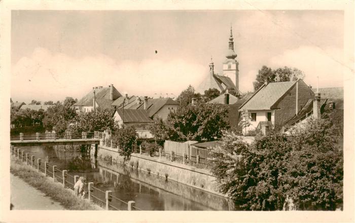 Hulin Hullein CZ Ansicht mit Kirche