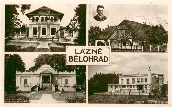Lazne Belohrad Bad Bielohrad CZ Anenske Slatinne Lazne Gebaeude Portrait