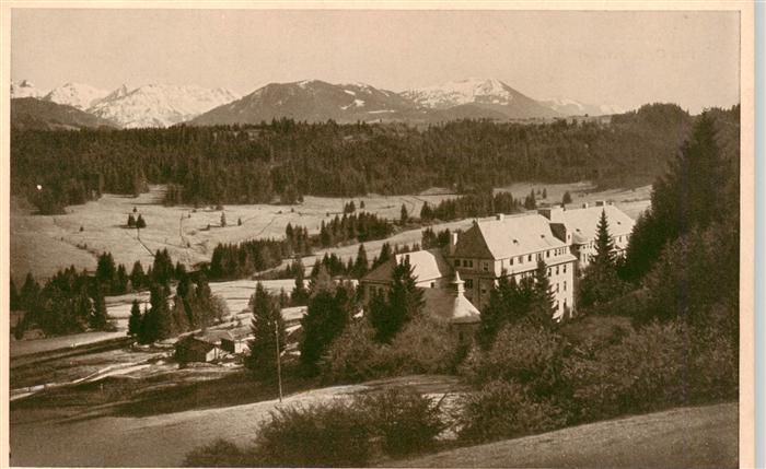 Mittelberg Oy Allgaeu Kinderheilstaette Allgaeuer Alpen
