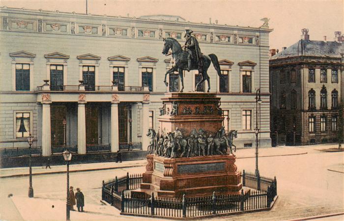 BERLIN  CITY Denkmal Friedrich der Grosse Feldpost