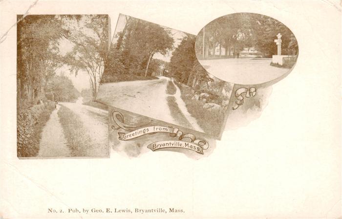 Bryantville Massachusetts USA Waldpartie Parkanlagen