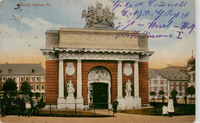Wesel  Rhein Berliner Tor