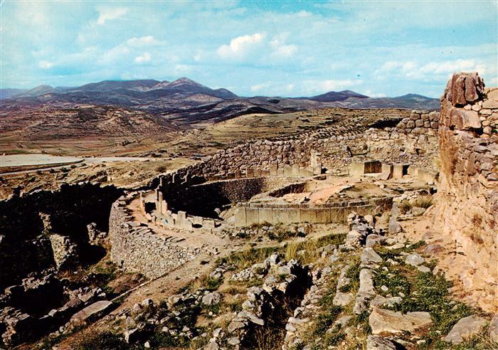 Mycenes Mykene Greece Ruinen Graeber Antike Staette