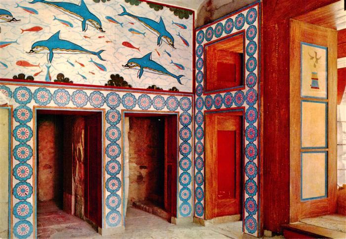 Knossos Cnosse Kreta Crete Greece Wohnung der Koenigin