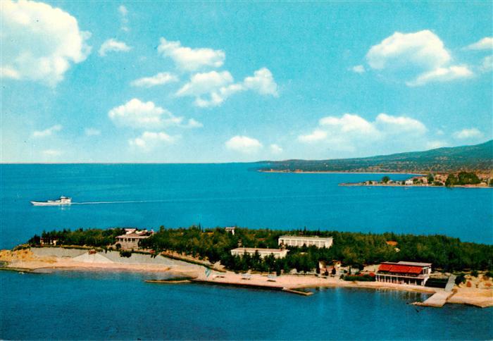 Eretria Evia Euboea Greece Kuestenpanorama Halbinsel