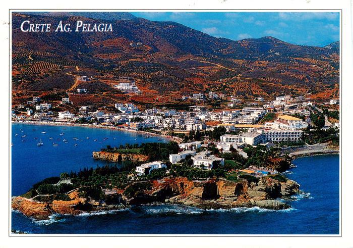 Pelagia Agia Pelagia Crete GR Fliegeraufnahme
