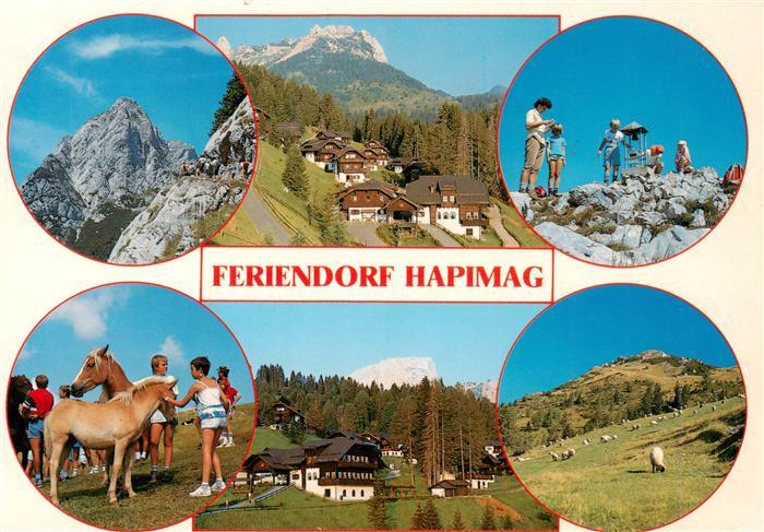 Sonnleitn Hermagor Kaernten AT Feriendorf Hapimag Wandern in den Karnischen Alpe