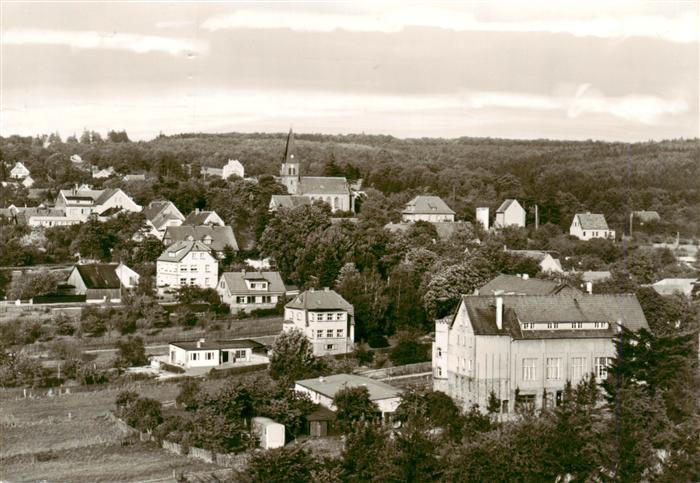 Friedrichsbrunn Harz Ortsansicht mit Kirche