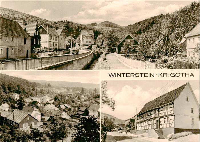Winterstein Emsetal Gotha Thueringen Teilansichten Gasthaus