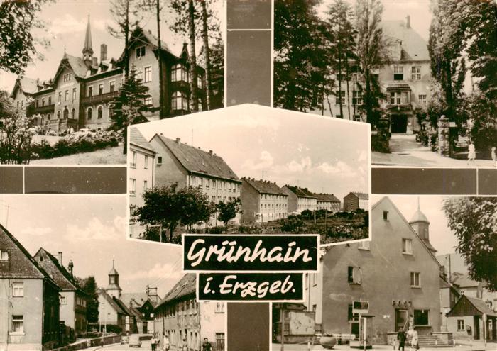 Gruenhain-Beierfeld Erzgebirge Teilansichten
