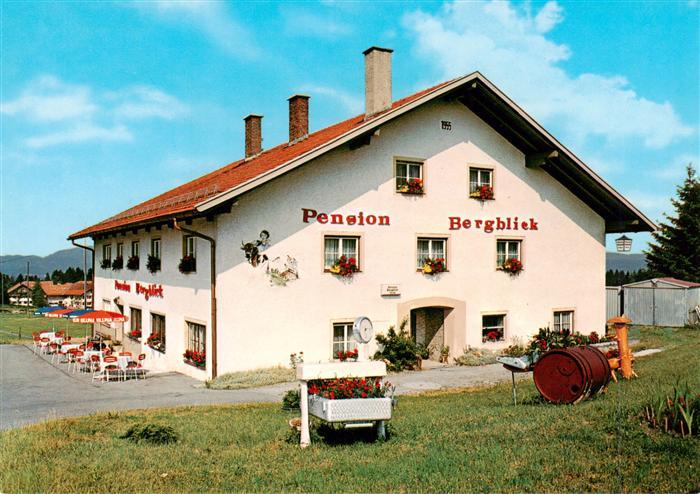 Moosbach Oberallgaeu Sulzberg Pension Bergblick