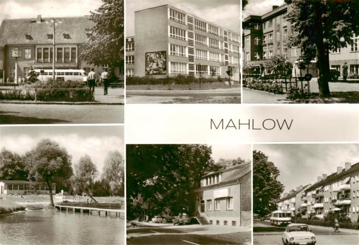 Mahlow Blankenfelde-Mahlow Bahnhof Herbert-Tschaepe-Oberschule Krankenhaus Herbe