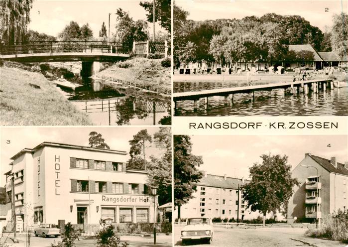 Rangsdorf Klein Venedig Strandbad Hotel Rangsdorfer Hof Neubauten