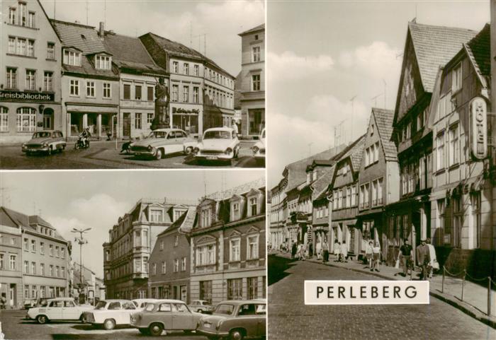 Perleberg Grosser Markt Schuhmarkt Stadtzentrum