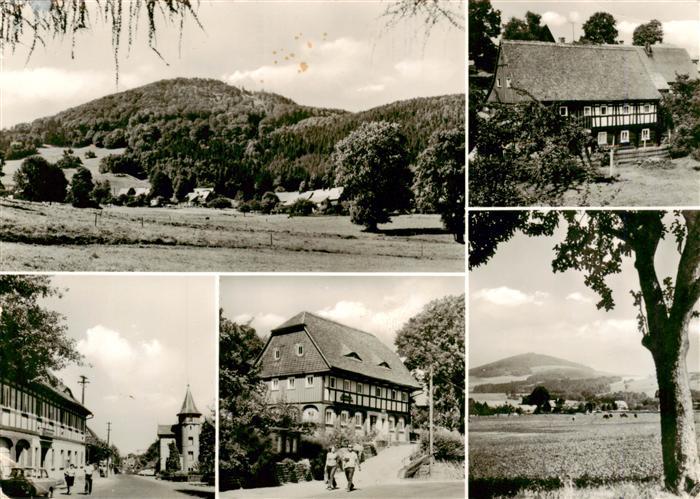Waltersdorf Zittau Panorama Ortsansichten Hotel Gasthof