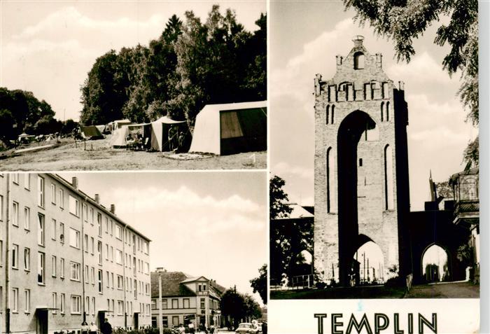 Templin Berliner Tor Zeltplatz Puschkinstrasse