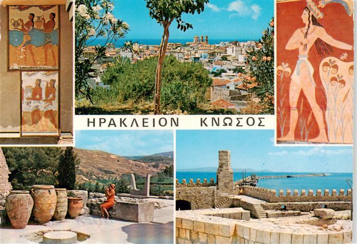 Knossos Cnosse Kreta Crete Greece Teilansichten Hafen