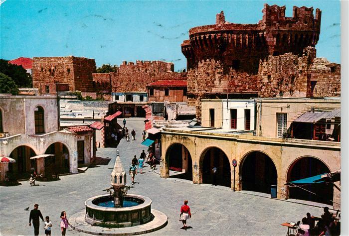 Rhodos Rhodes Greece Altstadt