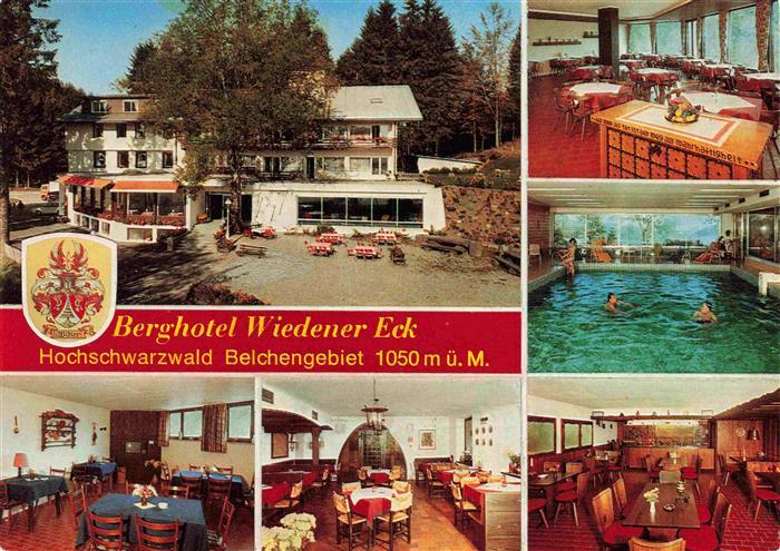 Wiedener-Eck Wieden Schoenau BW Berghotel-Wiedener-Eck Hochschwarzwald Belchenge
