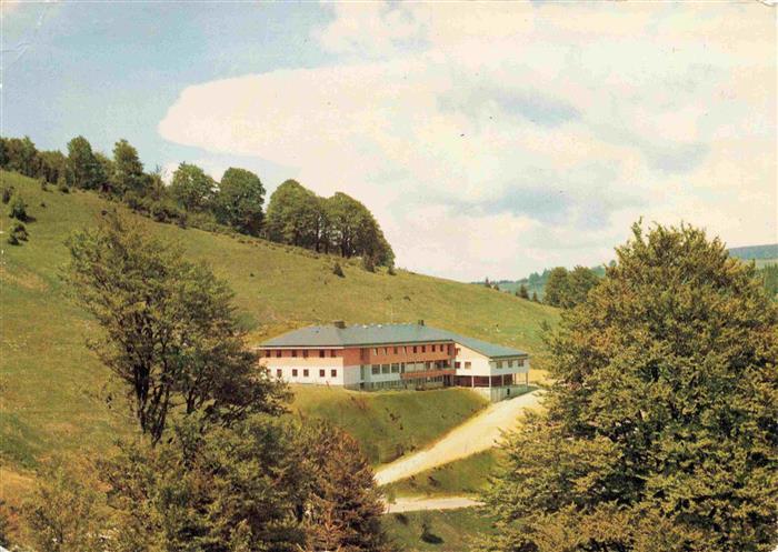 Wieden  Schwarzwald BW Jugendherberge-Belchen Schullandheim Wiedener-Eck Schwarz
