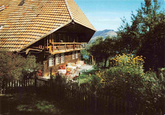 Hof Froehnd Schoenau Schwarzwald BW Pension-Cafe Haus-Hirtenbrunnen Schwarzwaldh
