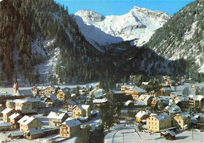 MALLNITZ  Tauernbahn Kaernten AT Wintersportort Tauernbahn Geiselspitze Schnee D